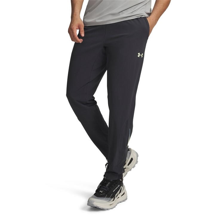 Under Armour Men's Grey Trail Run Performance Tracksuit Bottoms in Size L, Sports Direct