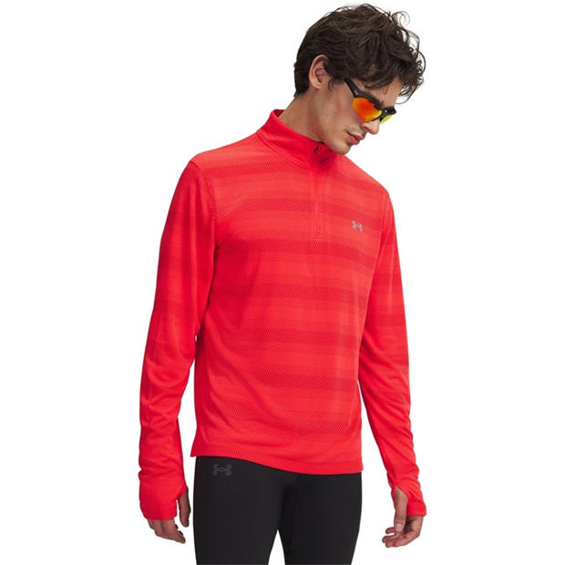 Racer Red - Under Armour - UA Velociti Mens ¼ Zip