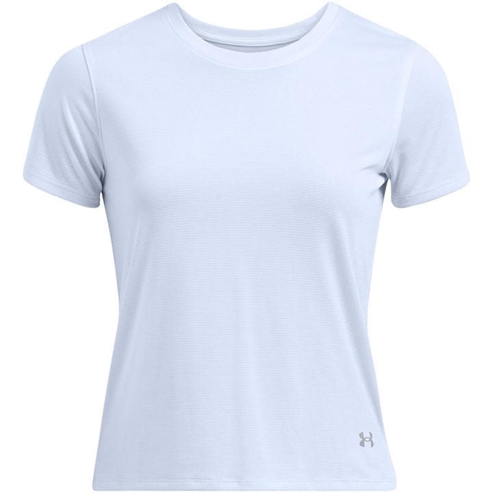 Under Armour Women's Blue Ua Launch Short Sleeve in Size 12, Sports Direct