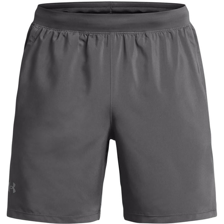 Under Armour Men's Grey Ua Launch 7In Shorts in Size M, Sports Direct