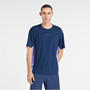 Nb Navy - New Balance - Men's Short Sleeve Performance Running Top