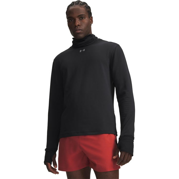 Under Armour Men's Black Velociti Cw Layer Long Sleeve Performance Running Top in Size M, Sports Direct