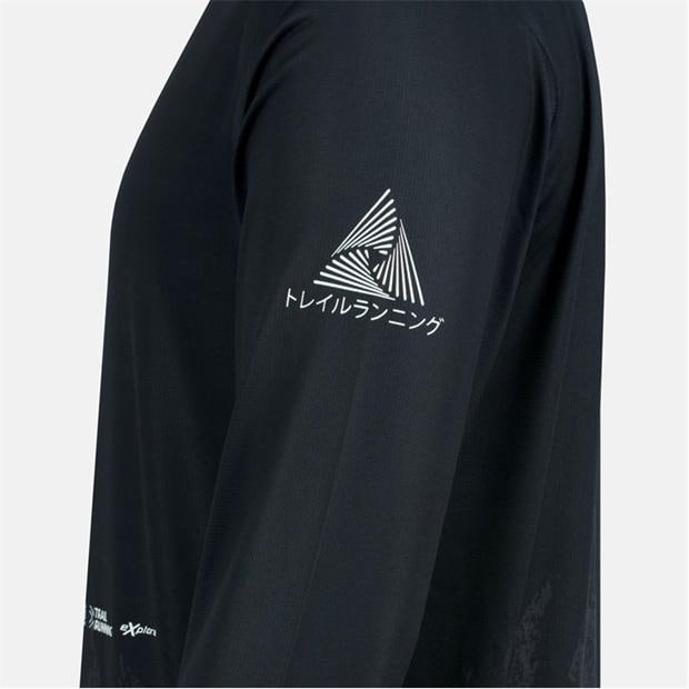 Black - Karrimor - Karrimor Trail Long-Sleeve Tee Mens