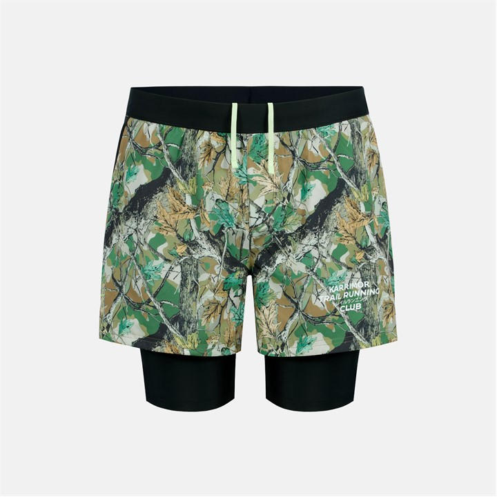 Karrimor Men's Green Quick Dry 4 Inch Zip Pocket Performance Running Shorts in Size L, Sports Direct