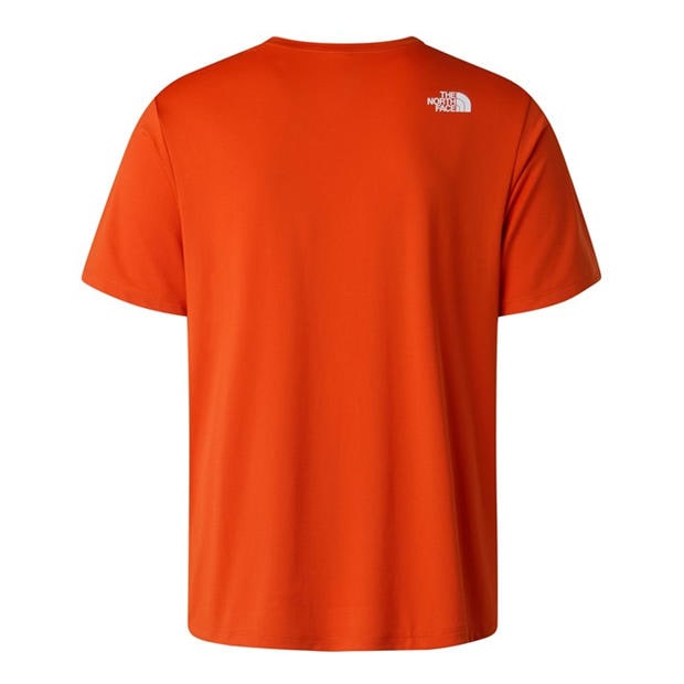 Lava Red - The North Face - TNF 24/7 SS Logo Tee Mens