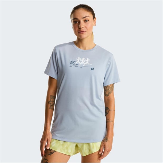 Frost Grey - The North Face - TNF Bitmap Tee Womens