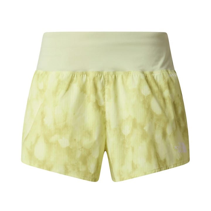 The North Face Women's Yellow Tnf Sunriser Short in Size 12, Sports Direct
