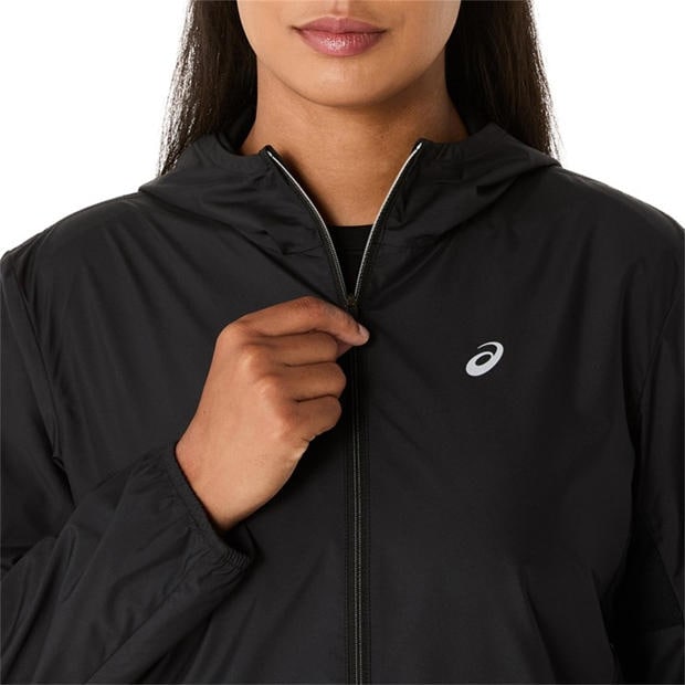 Black - Asics - Core Jacket Running Womens