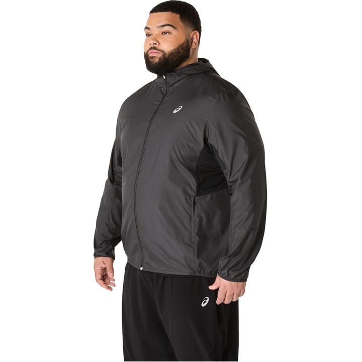 Asics Men's Black Core Jacket Running in Size M, Sports Direct