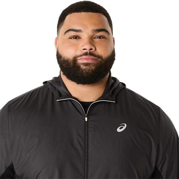 Black - Asics - Core Jacket Running Mens