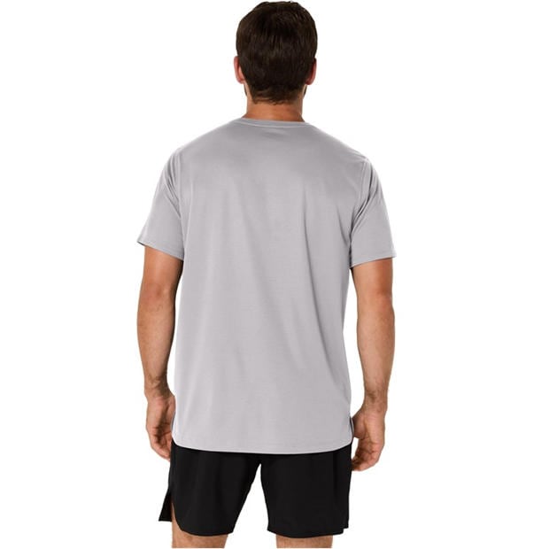 Grey - Asics - Core Ss Top Running Mens