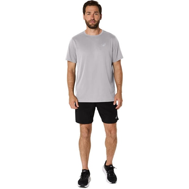 Grey - Asics - Core Ss Top Running Mens