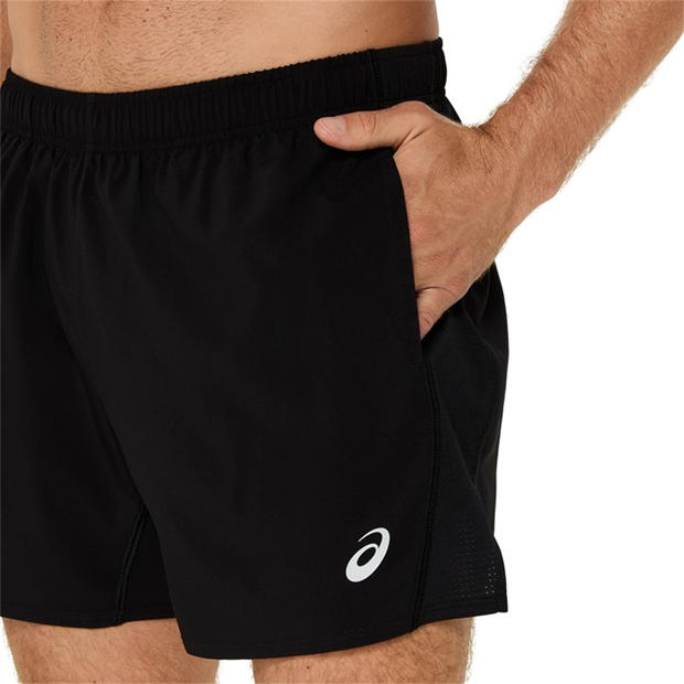 Black - Asics - Core 5in Short Running Mens