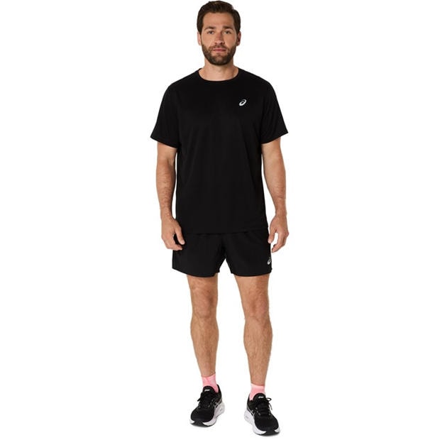 Black - Asics - Core 5in Short Running Mens