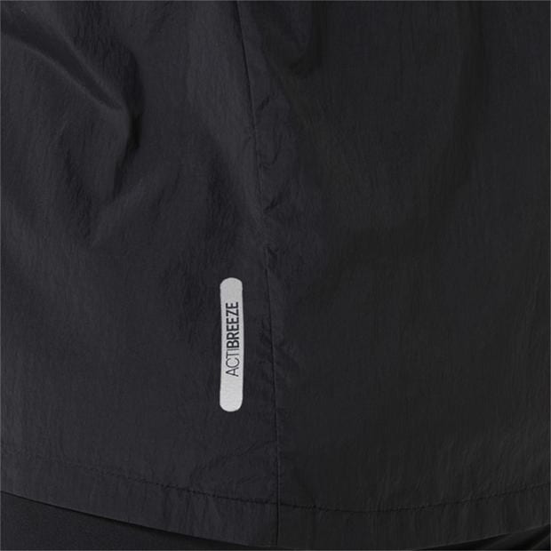 Black - Asics - Road Packable Jacket Running Womens