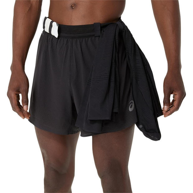 Black - Asics - Metarun 5in Short Running Mens