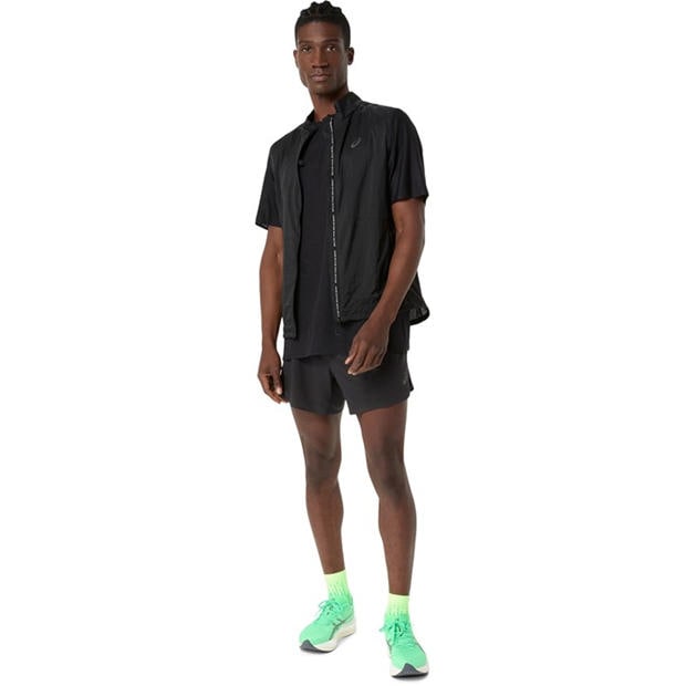 Black - Asics - Metarun 5in Short Running Mens