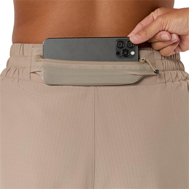 Greige - Asics - Women's Nagino Running Shorts