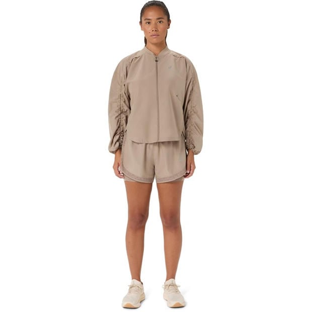 Greige - Asics - Women's Nagino Running Shorts