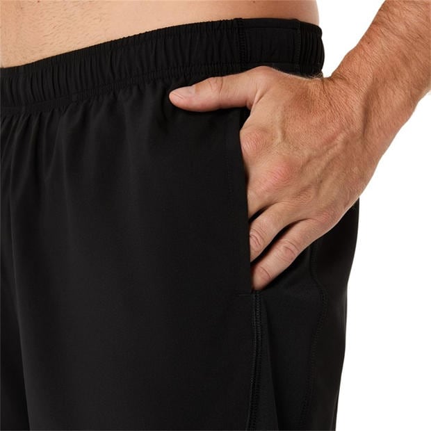 Black - Asics - Core 2-N-1 7in Short Running Mens