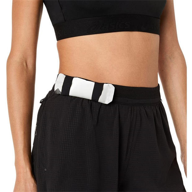 Black - Asics - Metarun Split Shorts Running Short Womens