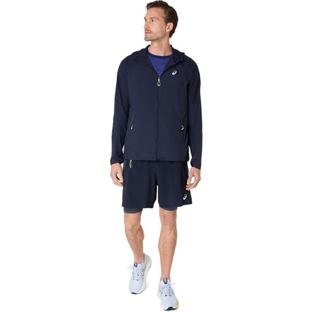 Midnight - Asics - Road Packable Jacket Running Mens