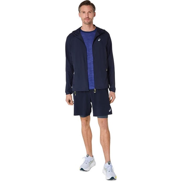 Midnight - Asics - Road Packable Jacket Running Mens