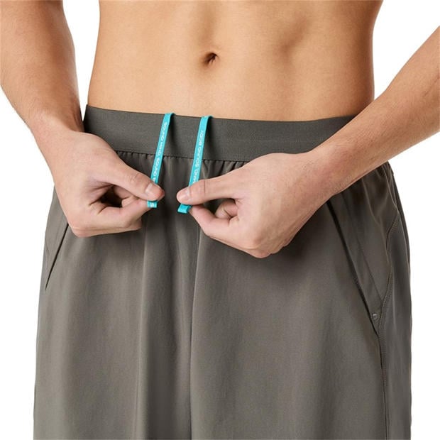 Truffle Grey - Asics - Men's Road 7 2-in-1 Running Shorts