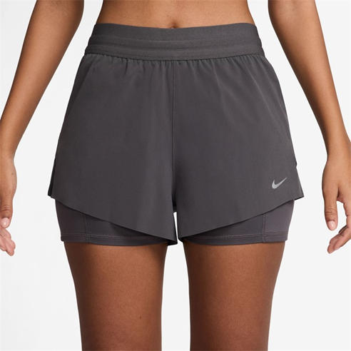 Nike - Dri-FIT Swift Womens Mid-Rise 3 2-in-1 Shorts