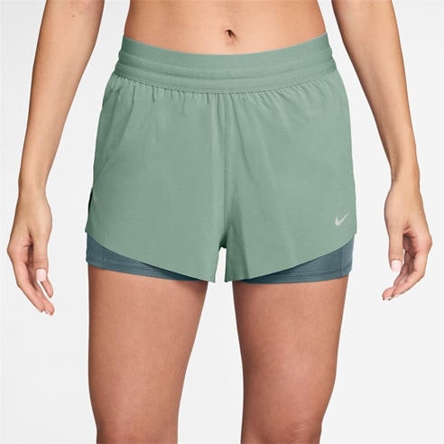 Nike - Dri-FIT Swift Womens Mid-Rise 3 2-in-1 Shorts