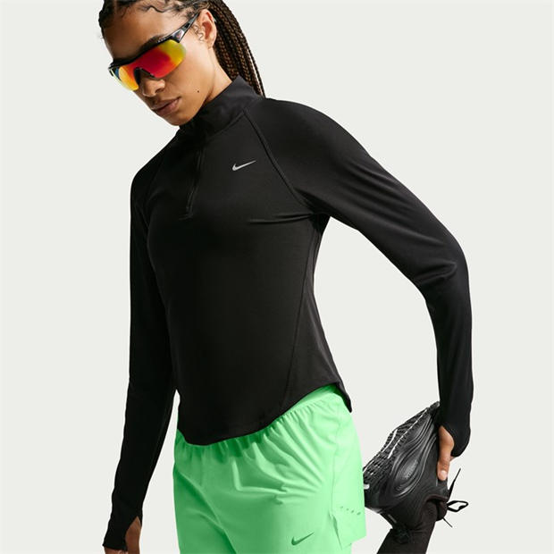 Illusion Green - Nike - Dri-FIT Swift Womens Mid-Rise 3 2-in-1 Shorts