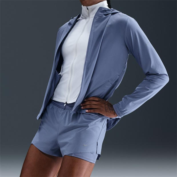 Световен индиго - Nike - Dri-FIT Swift Womens Mid-Rise 3 2-in-1 Shorts