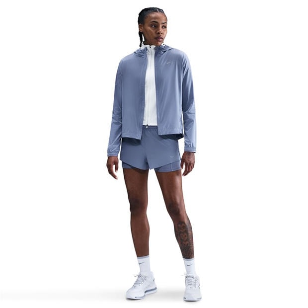 Световен индиго - Nike - Dri-FIT Swift Womens Mid-Rise 3 2-in-1 Shorts