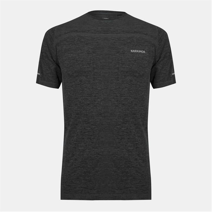 Karrimor Men's Black Xlite Running Short Sleeve Top in Size XL, Sports Direct
