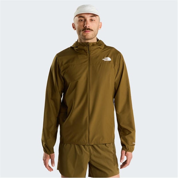 Caraway Seed - The North Face - Men's Windproof Packway Full-Zip Hooded Reflective Running Jacket
