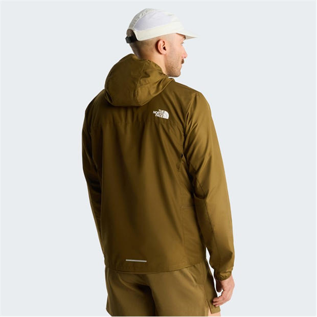 Caraway Seed - The North Face - Men's Windproof Packway Full-Zip Hooded Reflective Running Jacket