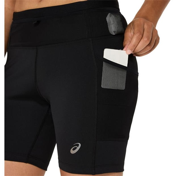 Perf Black - Asics - Fujitrail Elite Sprinter Compression Short Womens