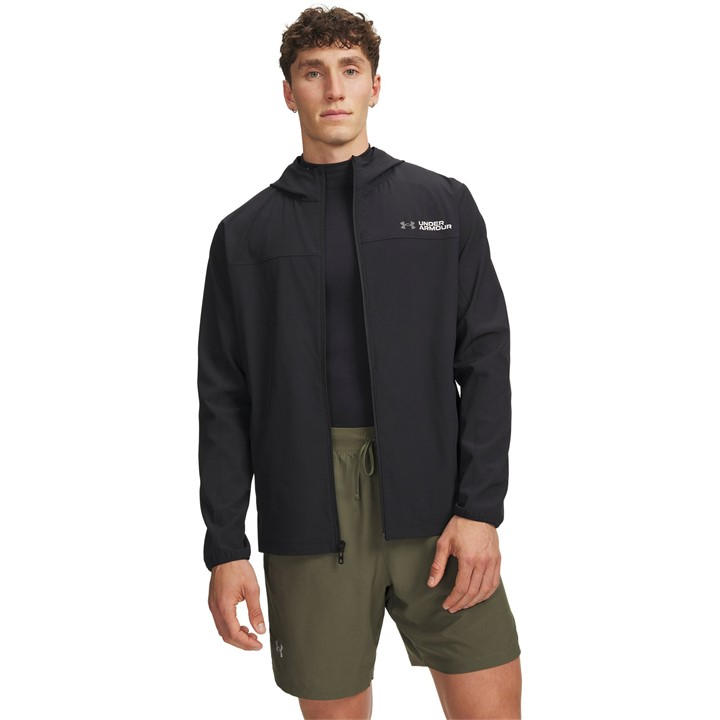 Under Armour Men' Black Ua Velociti Storm Jk Sn63 in Size S, Sports Direct
