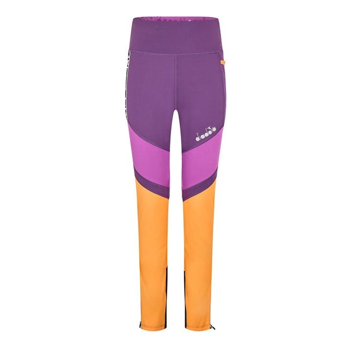 Diadora Women's  Winter Run Performance Running Tights in Size 16, Sports Direct