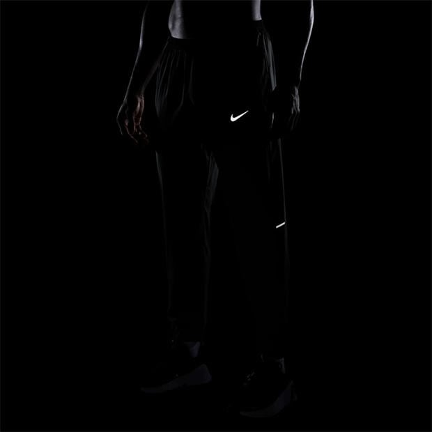 Black/Reflect - Nike - Men's Miler Woven Performance Tracksuit Bottoms