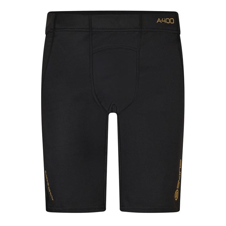 Skins Men' Black A400 Power in Size S, Sports Direct