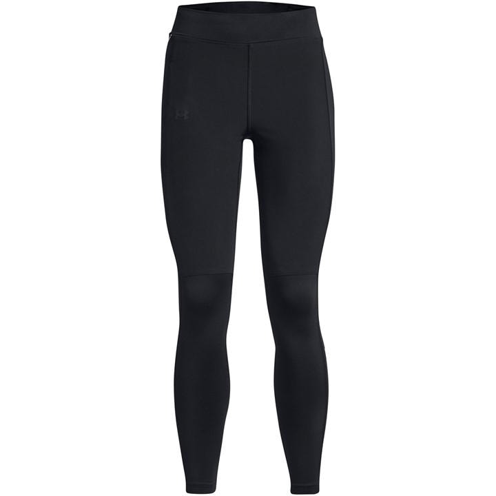 Under Armour Women's Black Qualifier Cold Performance Running Tights in Size 8, Sports Direct
