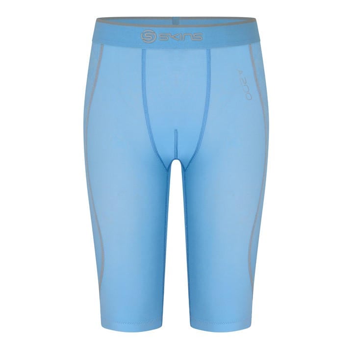 Skins Men's Blue A200 Half Tight in Size XS, Sports Direct