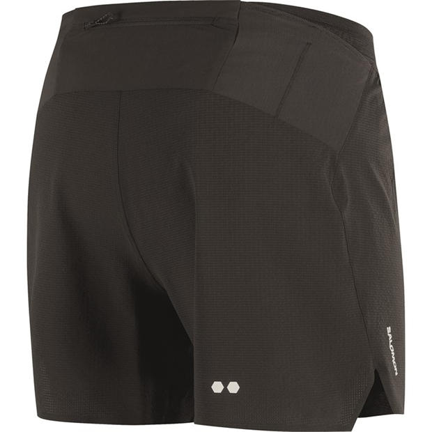 Black - Salomon - Sense Aero Stow 5 Running Shorts Mens