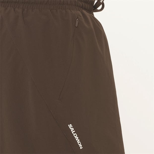 Coffee - Salomon - SHAKEout Core 5 Running Shorts Mens