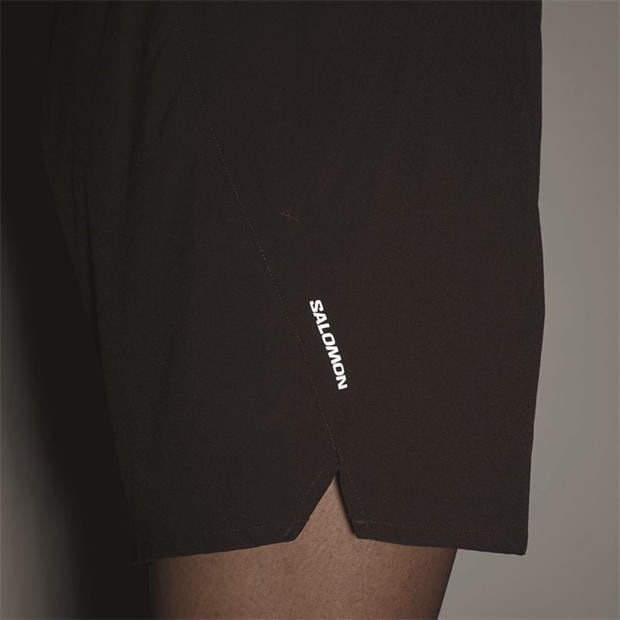 Coffee - Salomon - SHAKEout Core 5 Running Shorts Mens