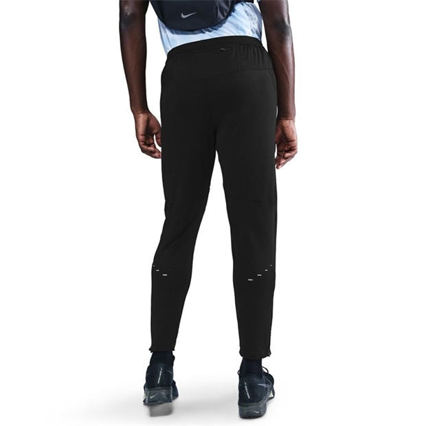 Black/Rfl Silv - Nike - Men's Stride Knit Performance Tracksuit Bottoms