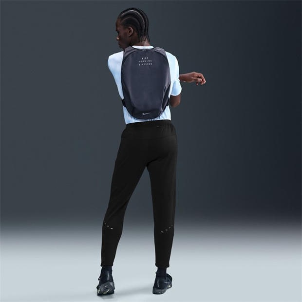 Black/Rfl Silv - Nike - Men's Stride Knit Performance Tracksuit Bottoms
