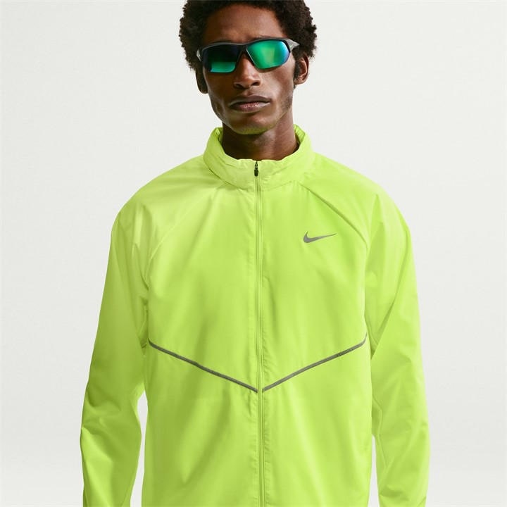 Nike Men's Green Miler Repel Running Jacket in Size 2XL, Sports Direct