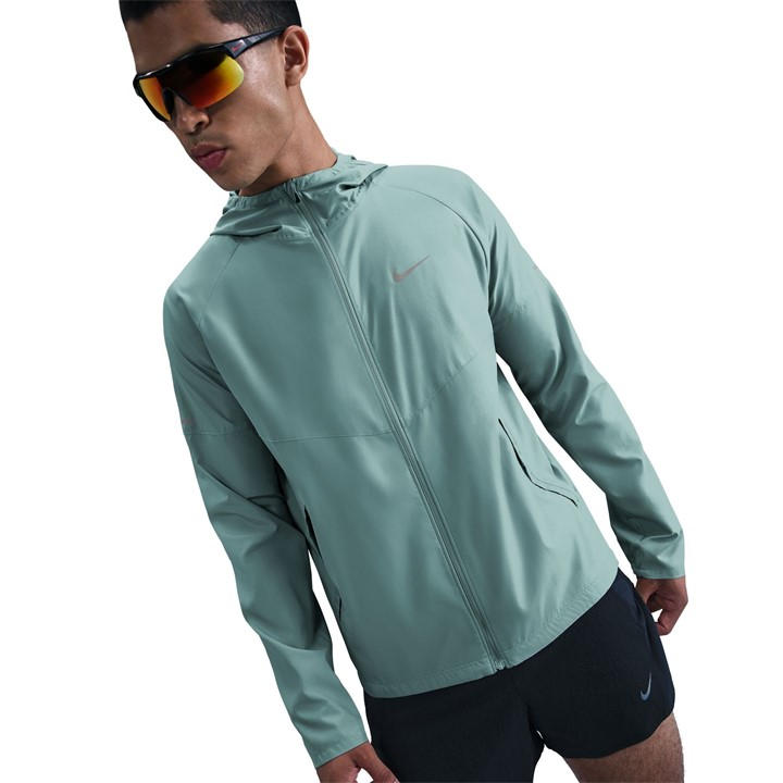 Nike Men's Green Miler Repel Running Jacket in Size 2XL, Sports Direct